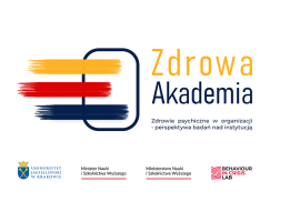Spotkanie Grupy Badawczej ZDROWA AKADEMIA UJ z Ekspertami z całej Polski